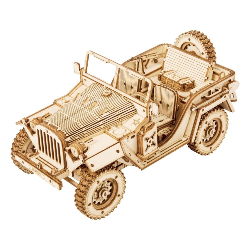 Robotime – Militärfahrzeug | 3D Holzpuzzle
