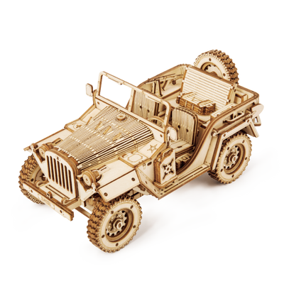Robotime – Militärfahrzeug | 3D Holzpuzzle