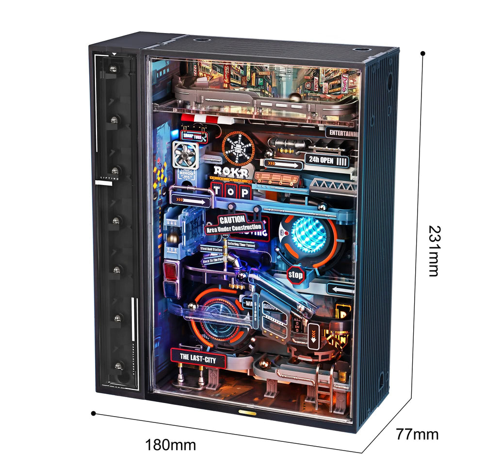 Robotime – Die Letzte Stadt | 3D Holzpuzzle