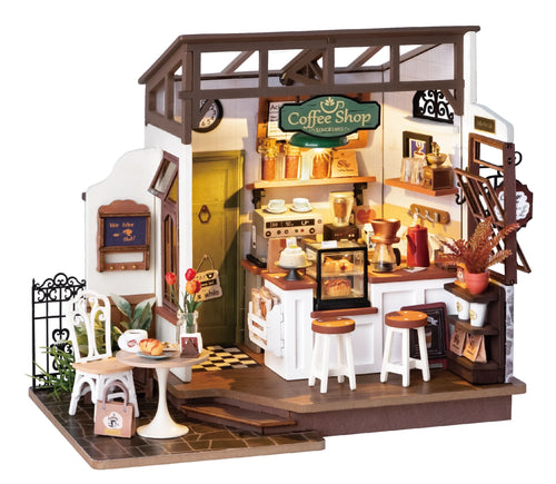 Robotime – Café Nr. 17 | 3D Holzpuzzle