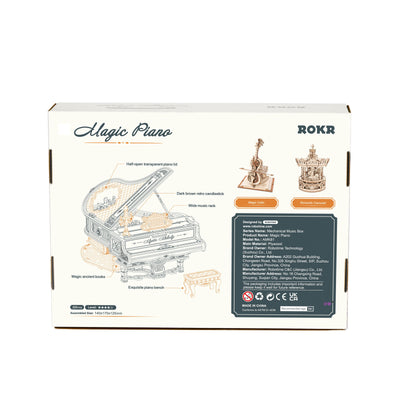 Robotime – Magisches Klavier | 3D Holzpuzzle