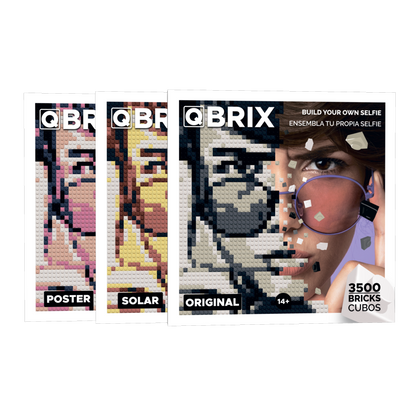 Qbrix – Qbrix Fotokonstruktor Original | 3D Holzpuzzle