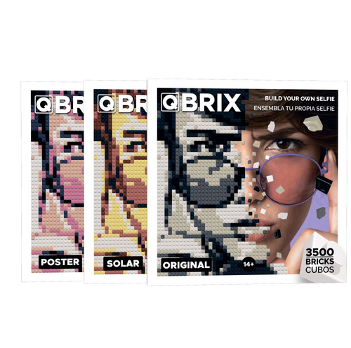Qbrix – Qbrix Fotokonstruktor Original | 3D Holzpuzzle