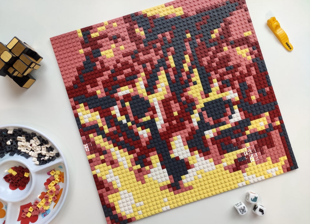 Qbrix – Qbrix Fotokonstruktor Original | 3D Holzpuzzle