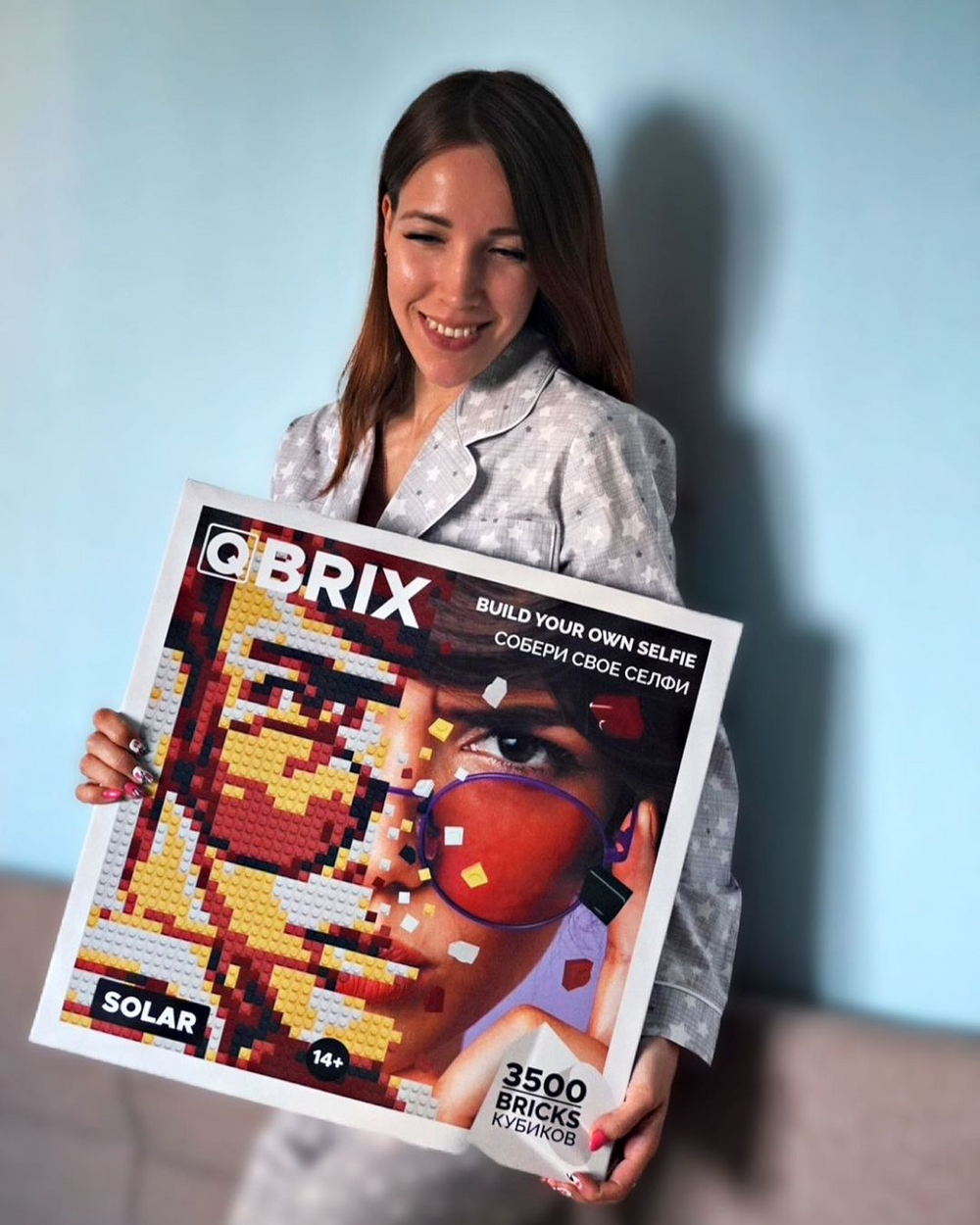 Qbrix – Qbrix Fotokonstruktor Original | 3D Holzpuzzle