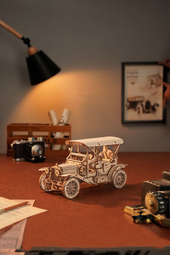 Robotime – Oldtimer | 3D Holzpuzzle