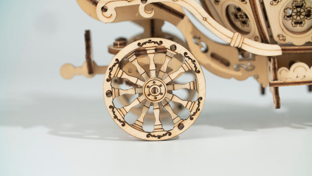 Robotime – Kürbiswagen | 3D Holzpuzzle