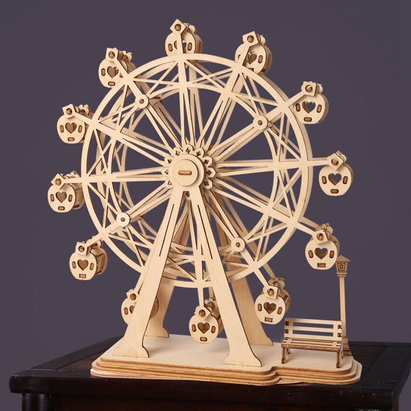Robotime – Riesenrad | 3D Holzpuzzle