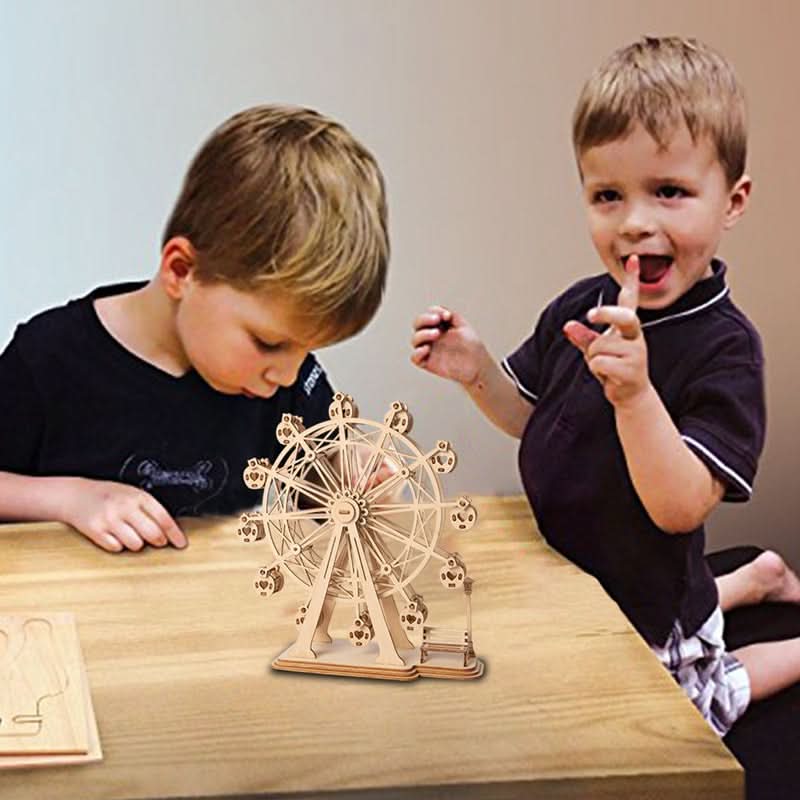Robotime – Riesenrad | 3D Holzpuzzle
