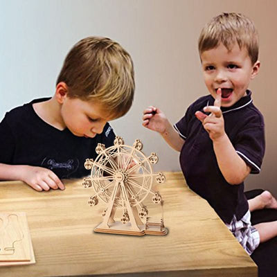 Robotime – Riesenrad | 3D Holzpuzzle