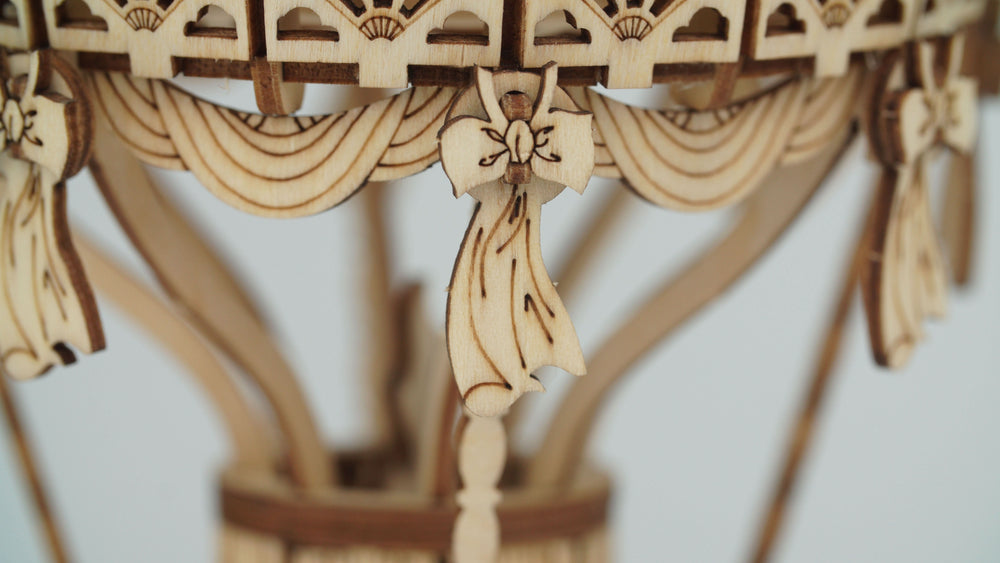 Robotime – Heißluftballon | 3D Holzpuzzle