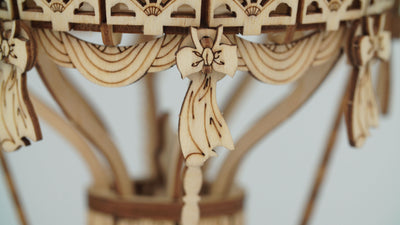 Robotime – Heißluftballon | 3D Holzpuzzle