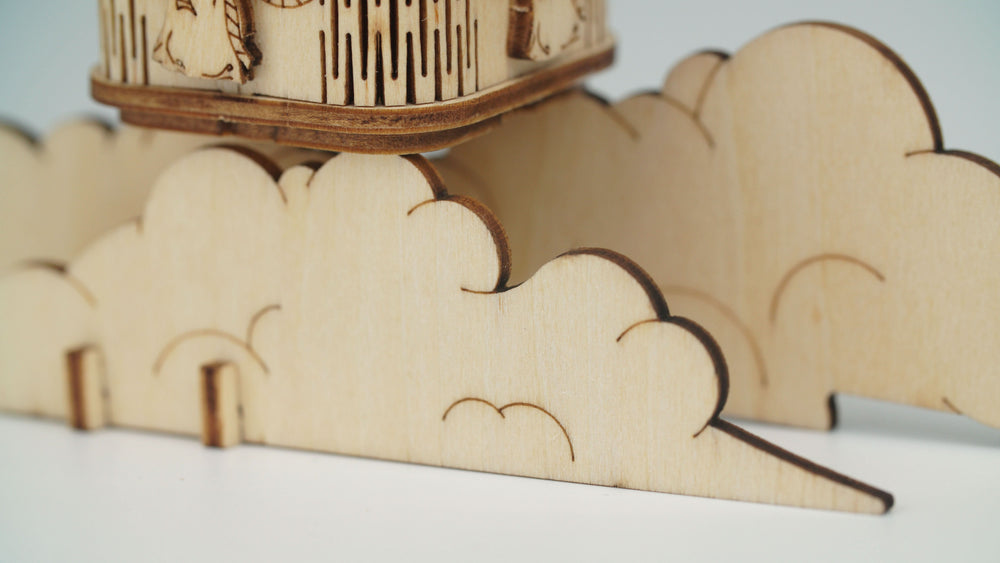 Robotime – Heißluftballon | 3D Holzpuzzle