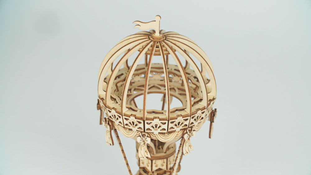 Robotime – Heißluftballon | 3D Holzpuzzle