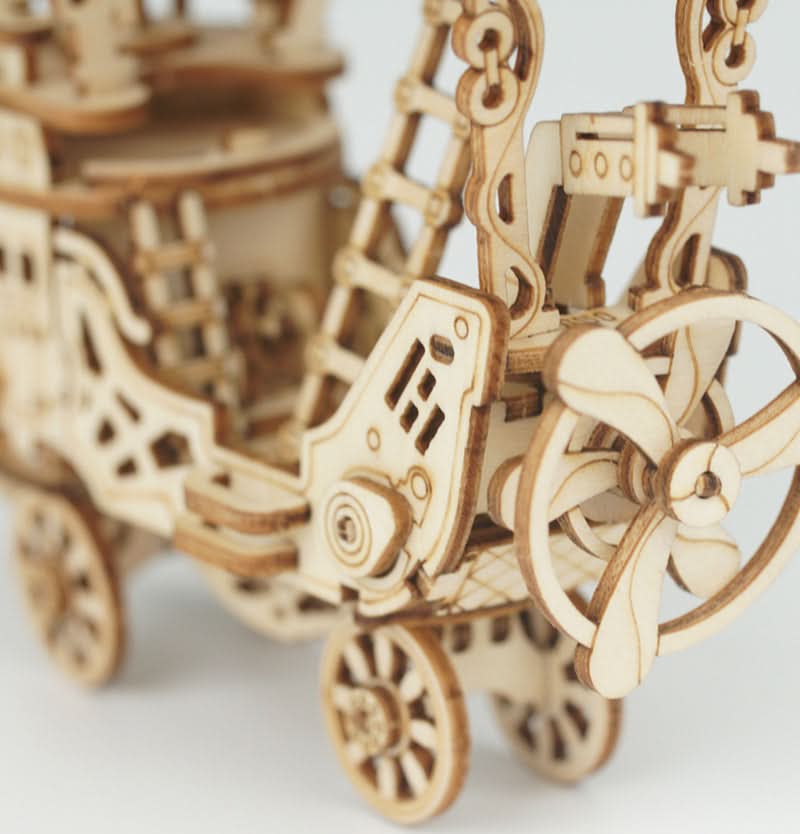 Robotime – Luftschiff | 3D Holzpuzzle