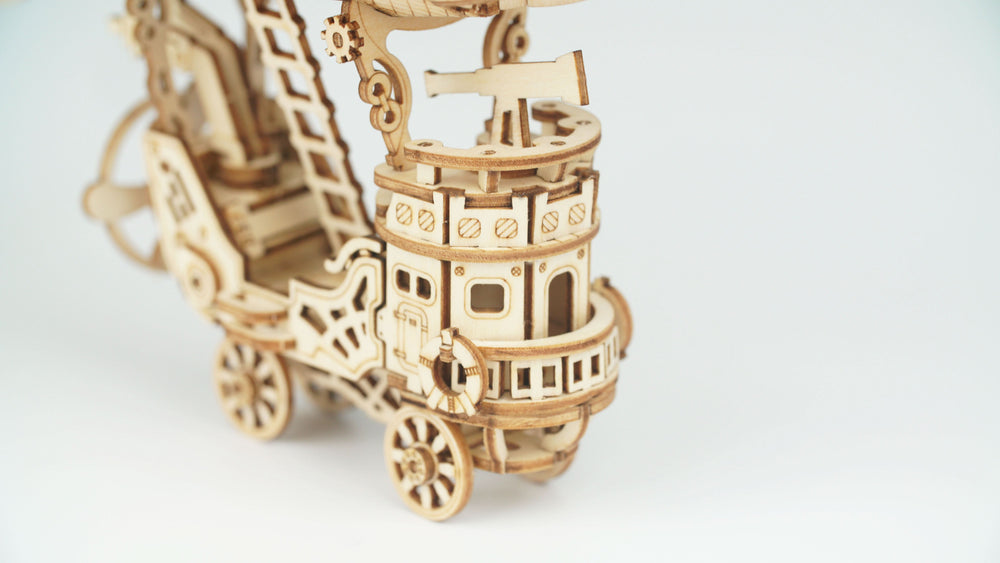 Robotime – Luftschiff | 3D Holzpuzzle