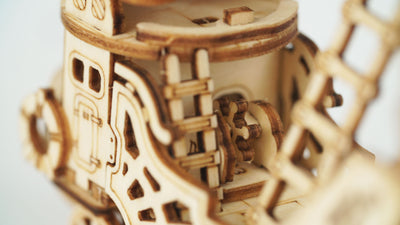 Robotime – Luftschiff | 3D Holzpuzzle