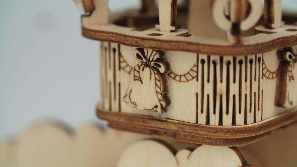 Robotime – Grammophon | 3D Holzpuzzle