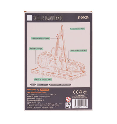Robotime – Violine | 3D Holzpuzzle