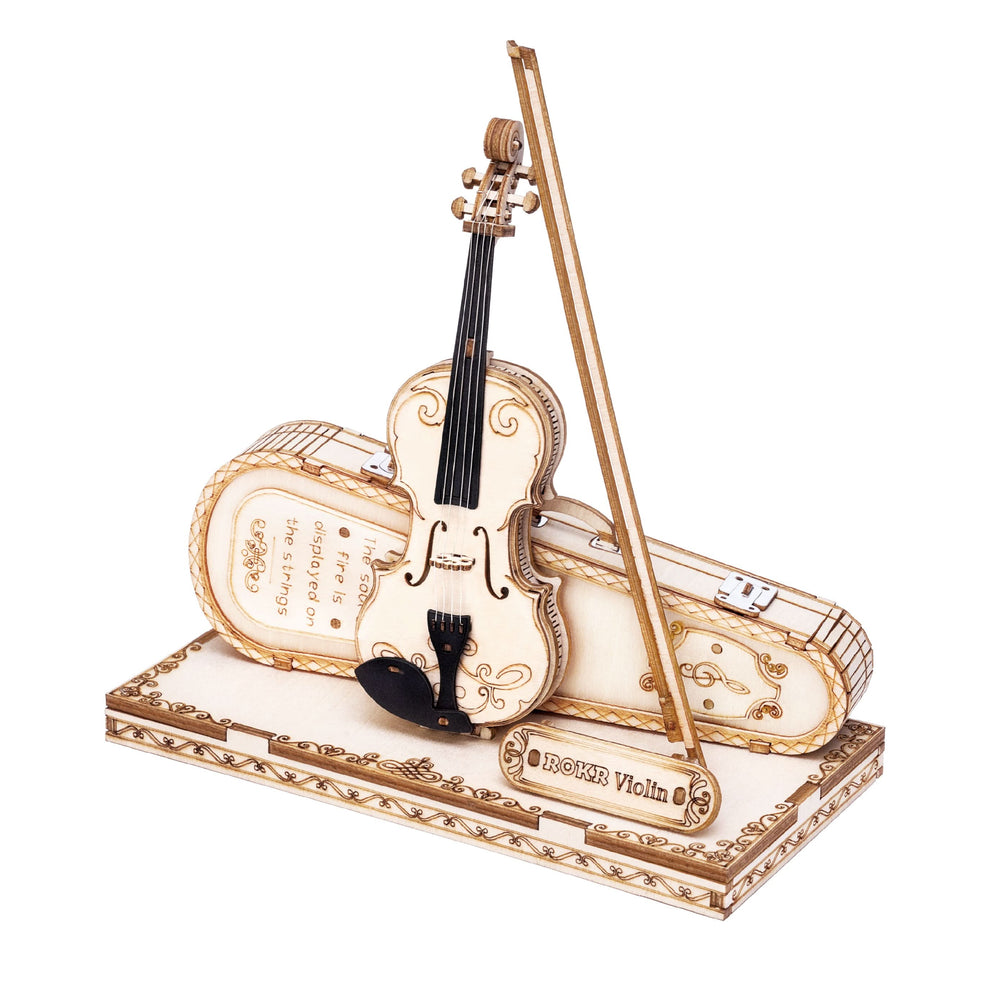 Robotime – Violine | 3D Holzpuzzle