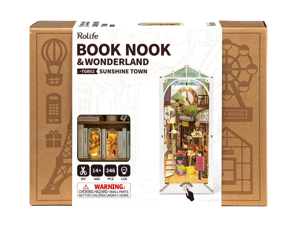 Robotime – Sonnenstadt | 3D Holzpuzzle