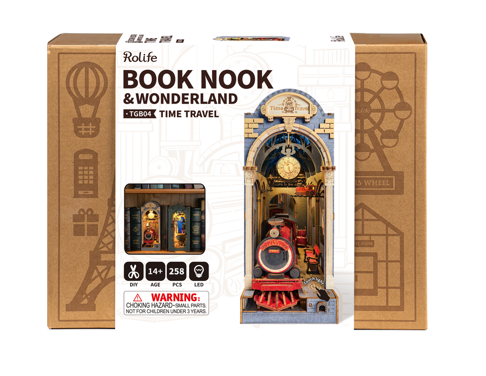 Robotime – Zeitreise | 3D Holzpuzzle