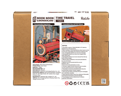 Robotime – Zeitreise | 3D Holzpuzzle