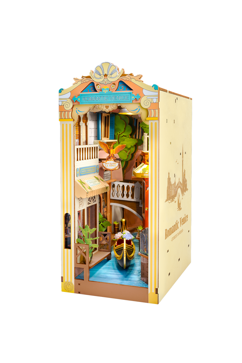 Robotime – Romantisches Venedig | 3D Holzpuzzle