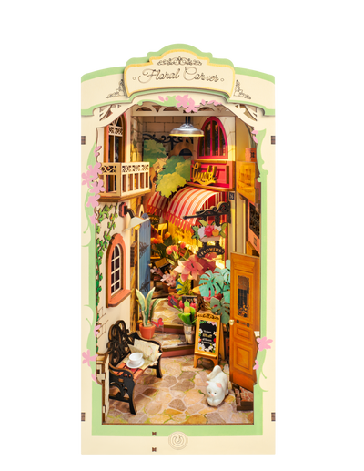 Robotime – Blumenecke | 3D Holzpuzzle