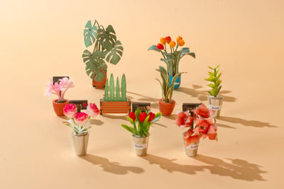 Robotime – Blumenecke | 3D Holzpuzzle