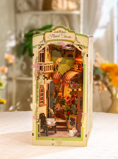 Robotime – Blumenecke | 3D Holzpuzzle