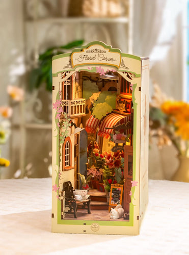 Robotime – Blumenecke | 3D Holzpuzzle