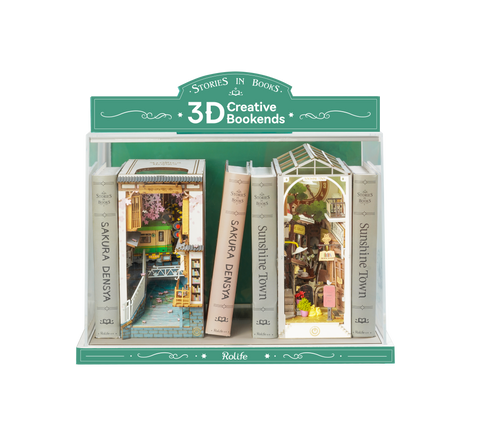 Robotime – Kirschblüten-Tram | 3D Holzpuzzle