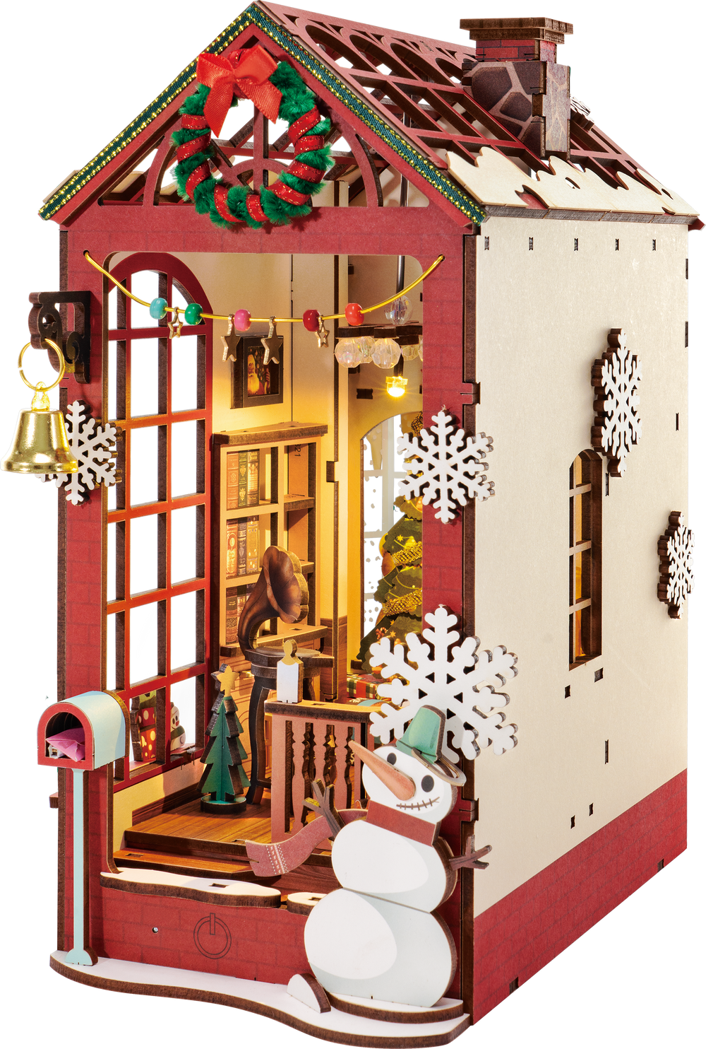 Robotime – Weihnachtliche Innenraum-Szene | 3D Holzpuzzle