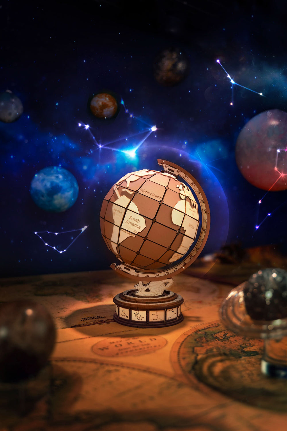 Robotime – Weltwunder | 3D Holzpuzzle