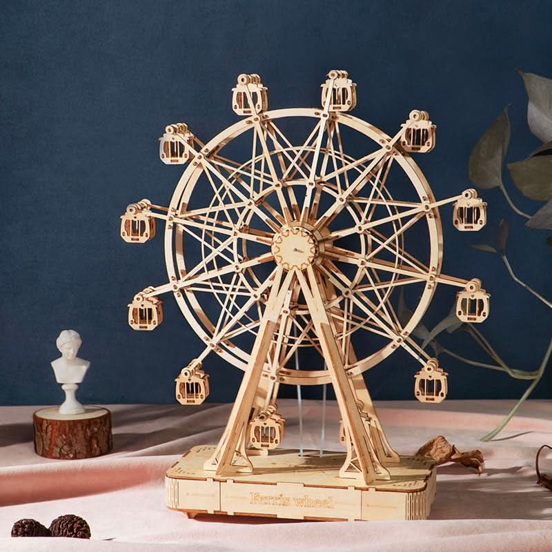 Robotime – Diy-Spieluhr: Riesenrad | 3D Holzpuzzle
