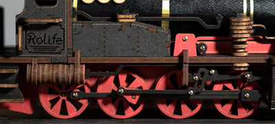 Robotime – Dampfzugreise | 3D Holzpuzzle