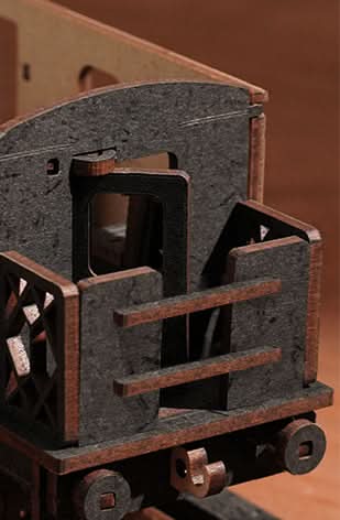 Robotime – Dampfzugreise | 3D Holzpuzzle