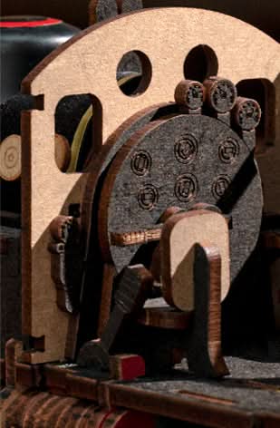 Robotime – Dampfzugreise | 3D Holzpuzzle