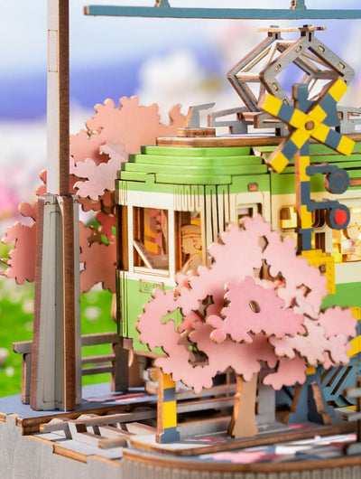 Robotime – Kirschblütenreise | 3D Holzpuzzle