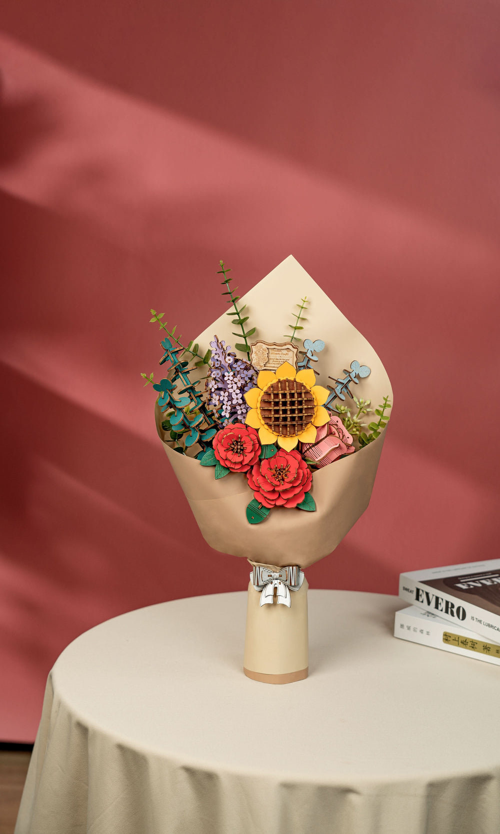 Robotime – Holzblumenstrauß | 3D Holzpuzzle