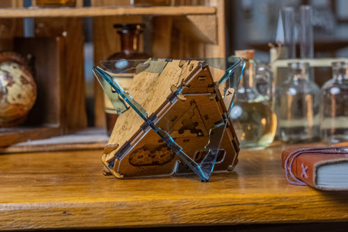 Potato – Antigravitations-Box | 3D Holzpuzzle