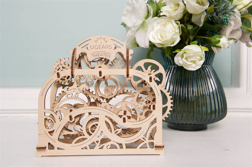 Ugears – Ugears 3D Holzpuzzle Theater Bühnenhaus Aus Holz | 3D Holzpuzzle