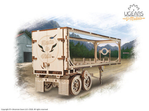 Anhänger für "HEAVY BOY" VM-03 Lastwagen