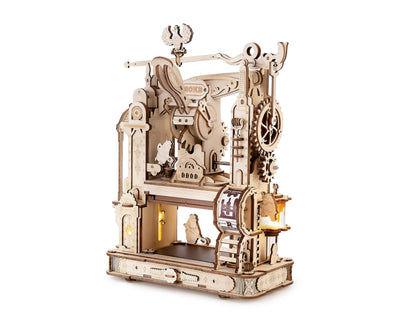Robotime – Druckpresse | 3D Holzpuzzle