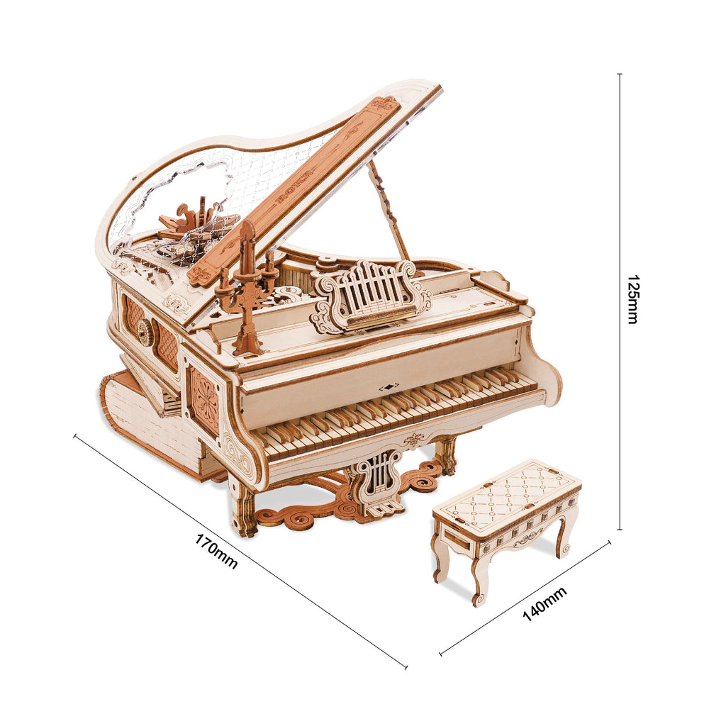 Robotime – Magisches Klavier | 3D Holzpuzzle
