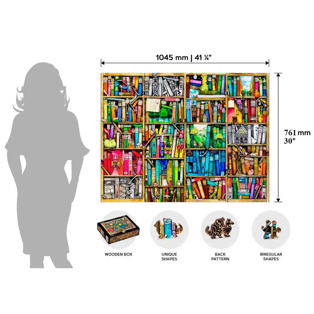 BÜCHERREGAL 4000 XXXL - Lama Welt