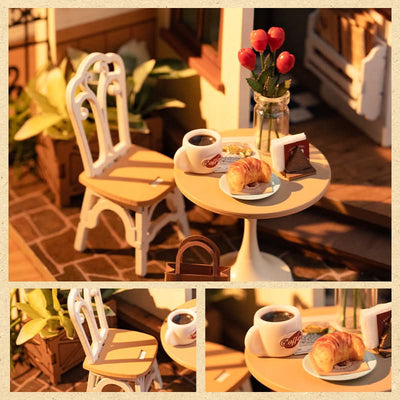 Robotime – Café Nr. 17 | 3D Holzpuzzle