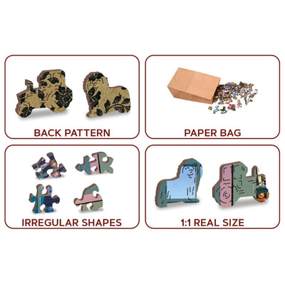 Gemütliche Kabine 505 L - Lama Welt