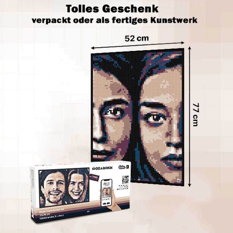 Mozabrick – Farbe Mozabrick | 3D Holzpuzzle - Lama Welt